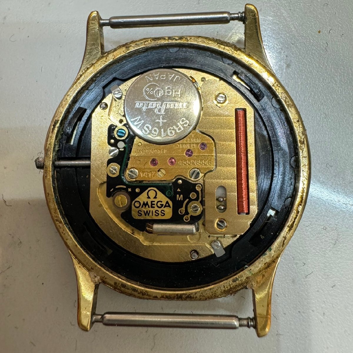 オメガ デビル QZ 191.0181 1417 メンズ腕時計 OMEGA クォーツ オメガ デビル QZ 191.0181 1417 メンズ腕時計 OMEGA クォーツ