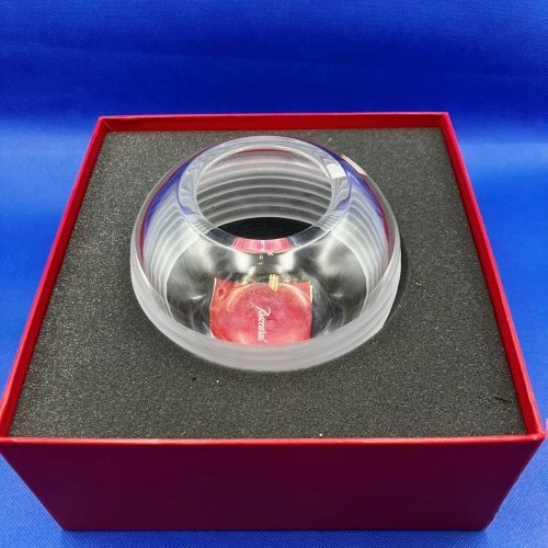 ◇ Baccarat バカラ クリスタルガラス フラワーベース 花瓶 丸型 ◇ Baccarat バカラ クリスタルガラス フラワーベース 花瓶 丸型