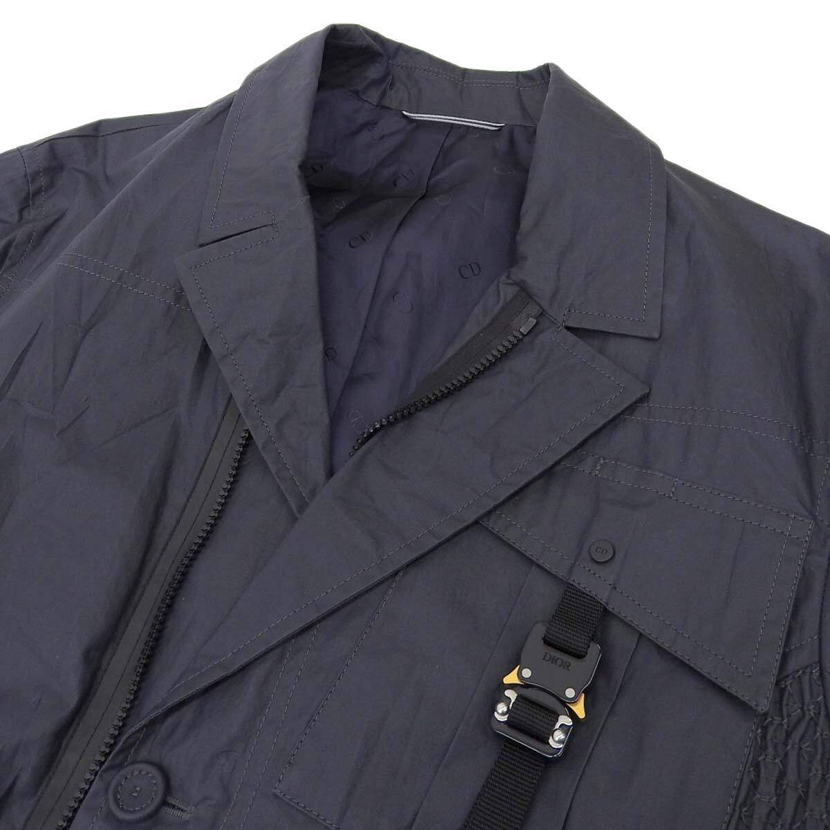 ディオール コットン ジャケット ディオールオム 293C286A5573 メンズ ネイビー（濃紺） Dior 中古 【アパレル?小物】