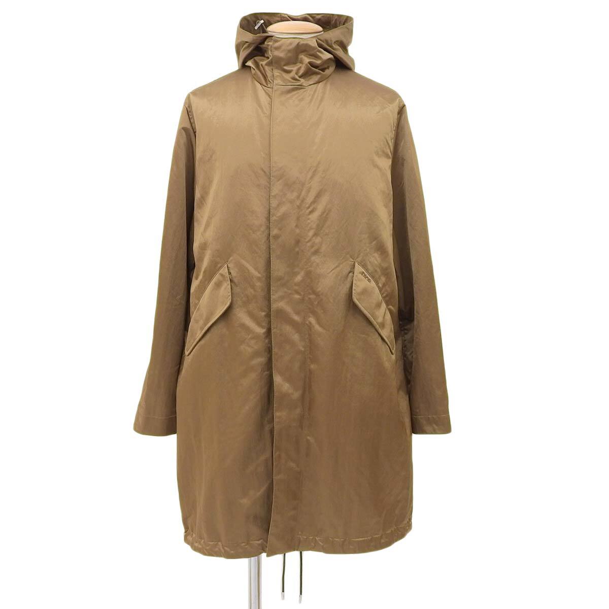 ディオール ロゴ エンブロイダリー モッズコート ディオールオム 033C313H5563 メンズ ブラウン Dior 中古 【アパレル?小物】