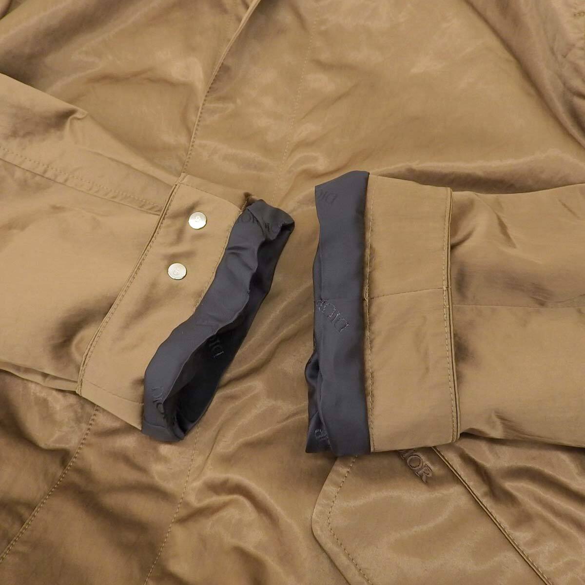 ディオール ロゴ エンブロイダリー モッズコート ディオールオム 033C313H5563 メンズ ブラウン Dior 中古 【アパレル?小物】