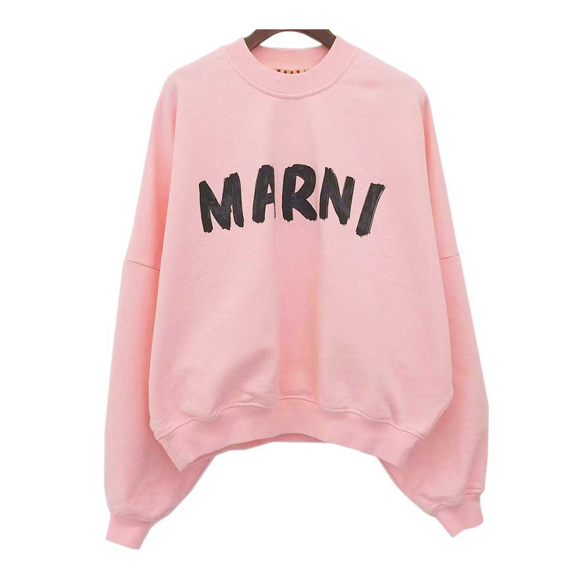 マルニ MARNI ロゴ プリント スウェット FLJE0185P2 レディース ピンク MARNI 中古