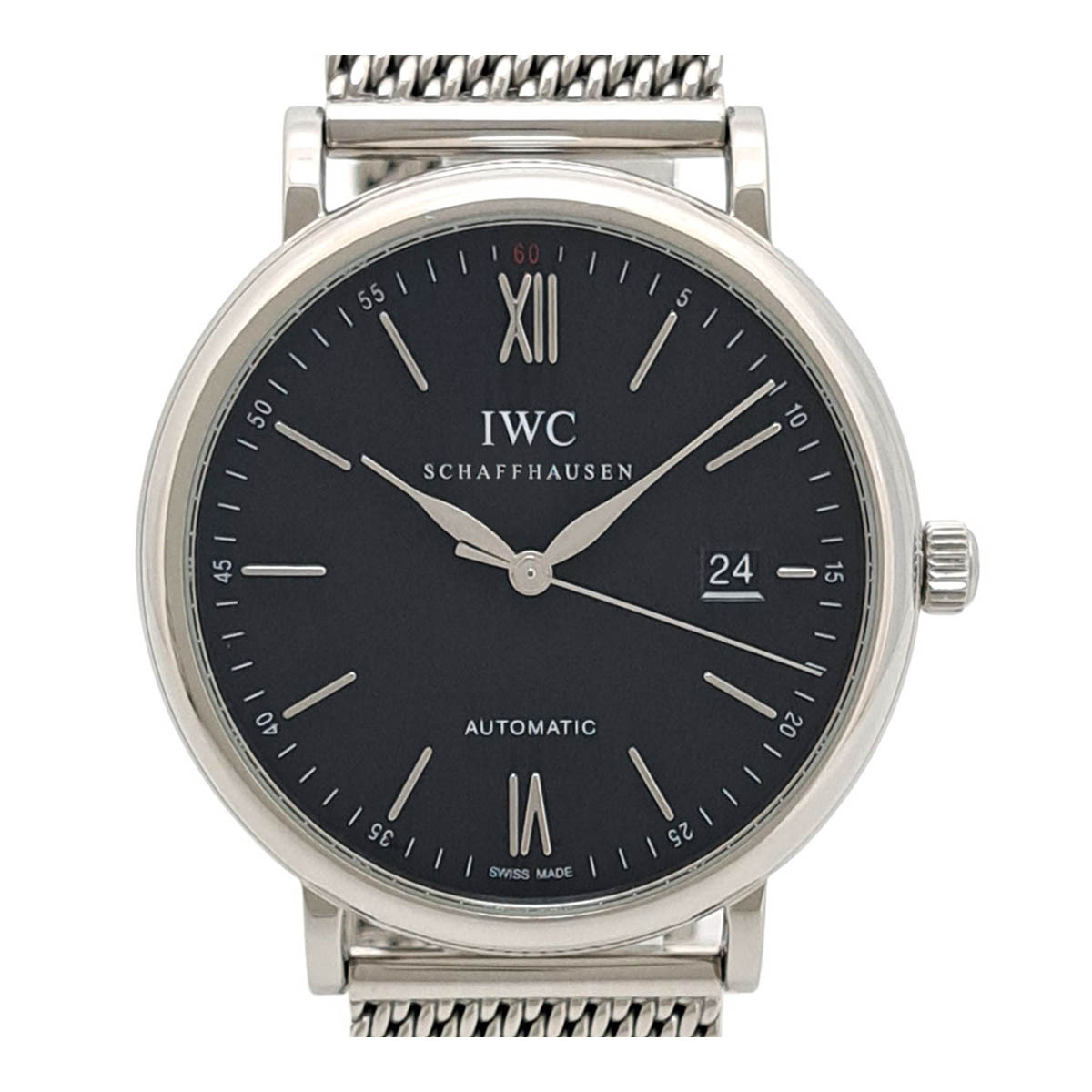 IWC ポートフィノ オートマティック デイト IW356506 自動巻き ステンレススティール メンズ IWC 中古