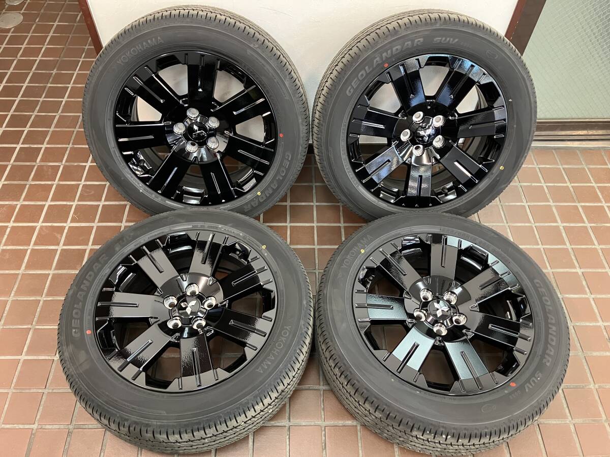 三菱 デリカD5 ブラックエディション 新車外し 純正18インチ 三菱 デリカD5 ブラックエディション 新車外し 純正18インチ