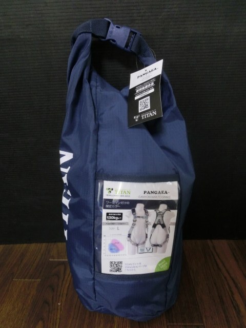 ♪♪【7A9⑨b】タイタン　墜落制止用器具　フルハーネス本体のみ　Lサイズ　CANYON-WMLTD-SIMB　シルバー　未使用♪♪