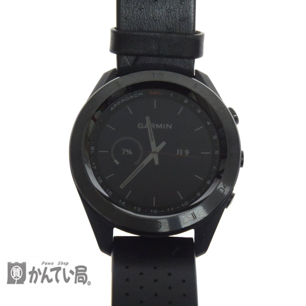 GARMIN Approach S60 ガーミン アプローチ S60 GPS ゴルフウォッチ ゴルフナビ 簡易動作確認済み 初期化済み 現状販売品