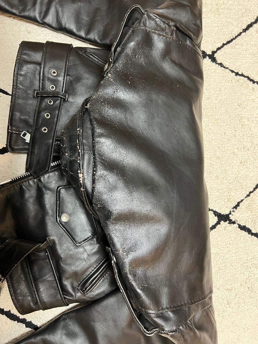 SCHOTT レザー ダブルライダースジャケット 518 40 ショット USA SCHOTT レザー ダブルライダースジャケット 518 40 ショット USA