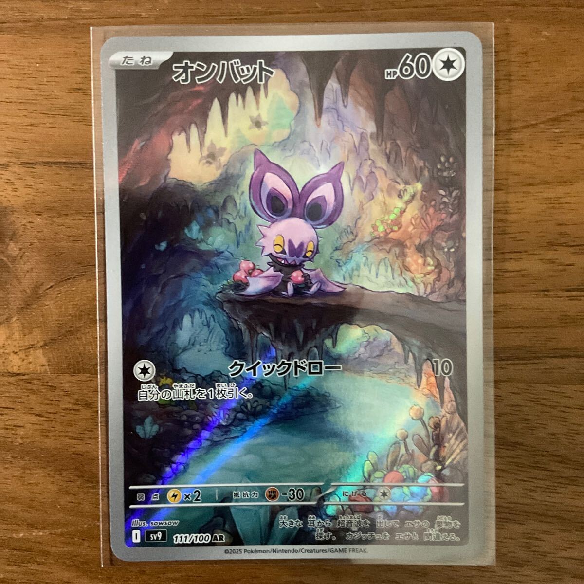 ポケモンカード バトルパートナーズ AR オンバット(シングル ポケモンカード バトルパートナーズ AR オンバット(シングル