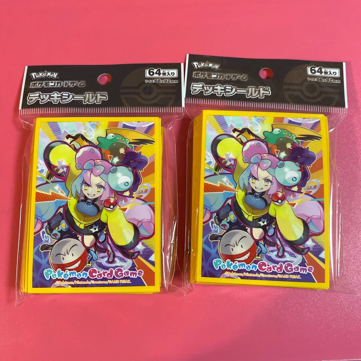 ポケモン☆ナンジャモデッキシールド2パックセット☆ナンジャモ ポケモン☆ナンジャモデッキシールド2パックセット☆ナンジャモ