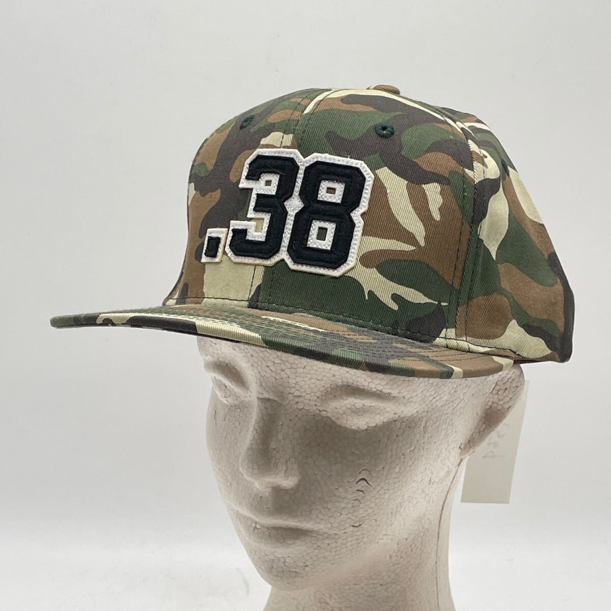 KO1564□CROOKS & Castles クルックス 帽子 キャップ カモフラ キャップ フリーサイズ 状態良好