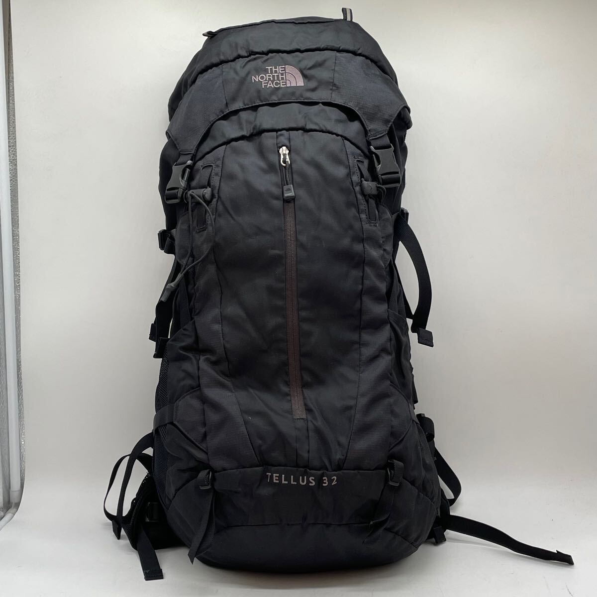 ⑩BN3073●THE NORTH FACE ノースフェイス TELLUS32 バックパックL NM61308 ブラック ナイロン リュック アウトドア