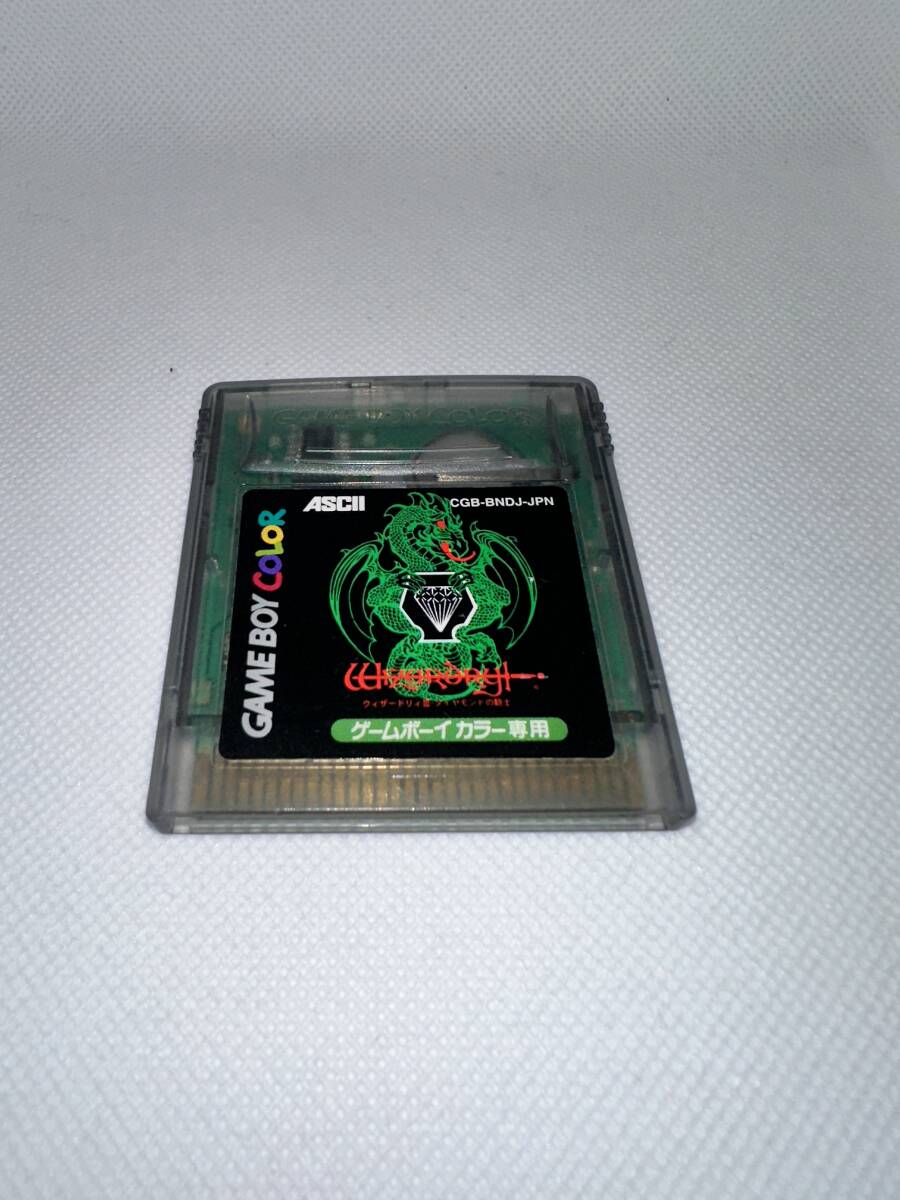 【ゲームボーイ】wizardryⅢ ウィザードリィ3 ダイヤモンドの騎士 ソフトのみ GBC ゲームボーイカラー【レトロゲーム】