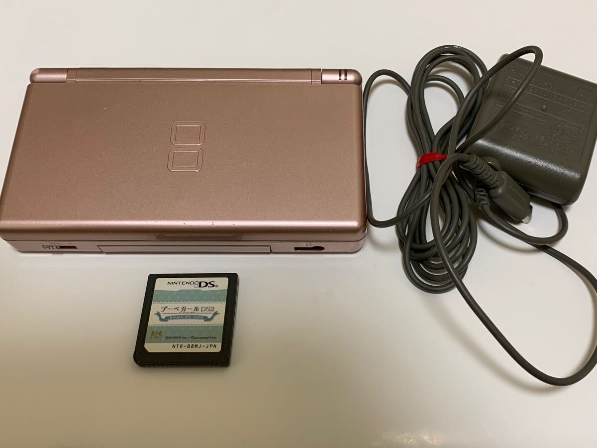 中古品 ゲーム ニンテンドーDS 本体 DS Lite USG-001 動作品 本体+充電器+ソフト1枚