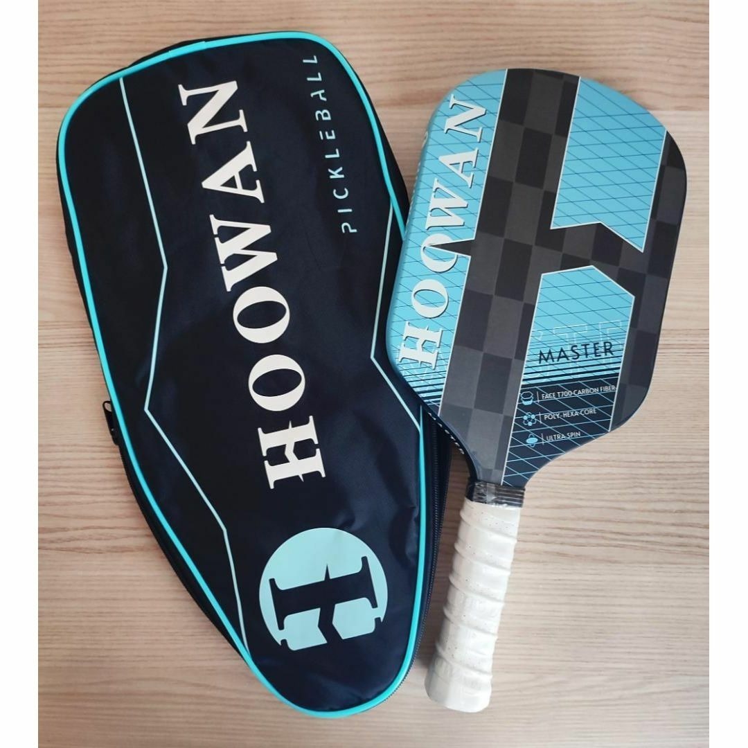 ピックルボール パドル HOOWAN カーボン 熱成形ユニボディ ピックルボール パドル HOOWAN カーボン 熱成形ユニボディ
