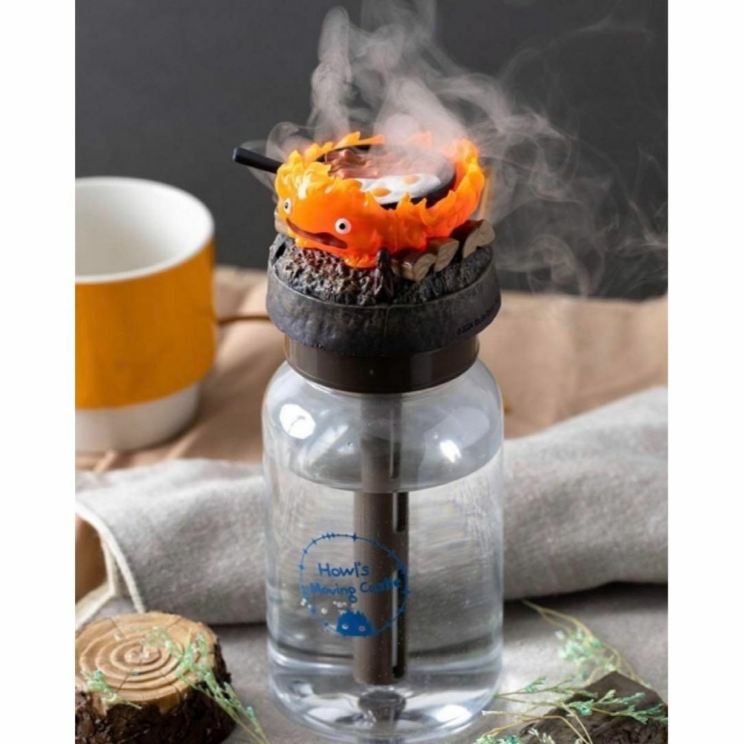 【新品未使用】ジブリパーク限定 ハウルの動く城 ちいさな加湿器 1点 新品】ジブリ ハウルの動く城 ちいさな加湿器 カルシファーの