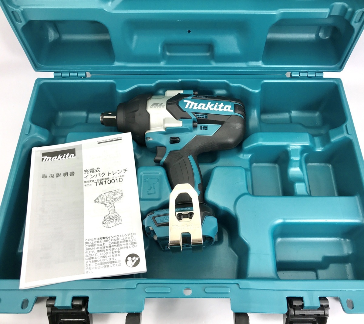 新品 マキタ TＷ1001DZ 本体のみ 18Ｖ + ケース ( 充電式インパクトレンチ 未使用 TW1001D 本体 未使用品 インパクト レンチ ケース付き )