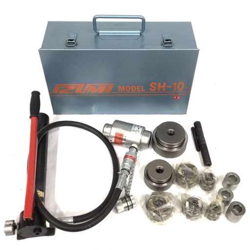 1円 IZUMI 泉精器 SH-10-1 手動油圧式パンチャー 手動油圧ポンプ 1円 IZUMI 泉精器 SH-10-1 手動油圧式パンチャー 手動油圧ポンプ