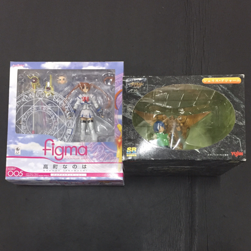 魔法少女リリカルなのはStrikerS figma 高町なのは フィギュア 他 クスライド シェリス・アジャーニ 含 ホビー 計2点