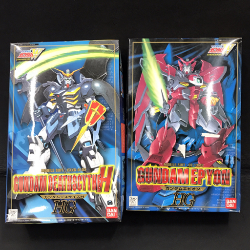 バンダイ 1/100 新機動戦記ガンダムＷ ガンダムデスサイズH / ガンダムエピオン プラモデル ホビー 計2点 セット