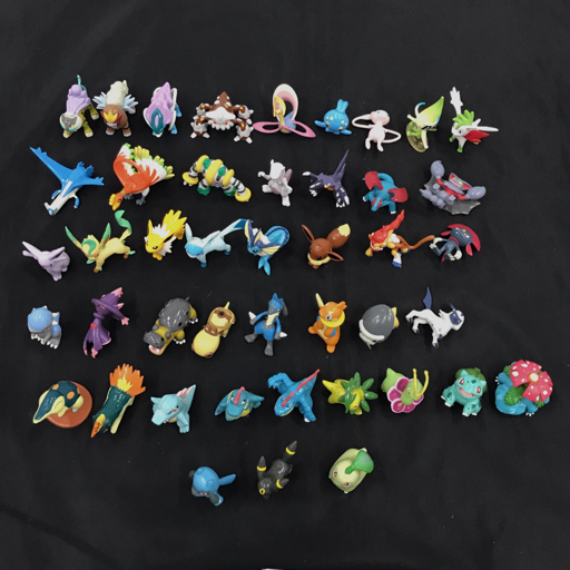 ポケモン モンコレ フィギュア ブラッキー 他 チコリータ / リオル 等 ホビー 玩具 まとめ セット 現状品