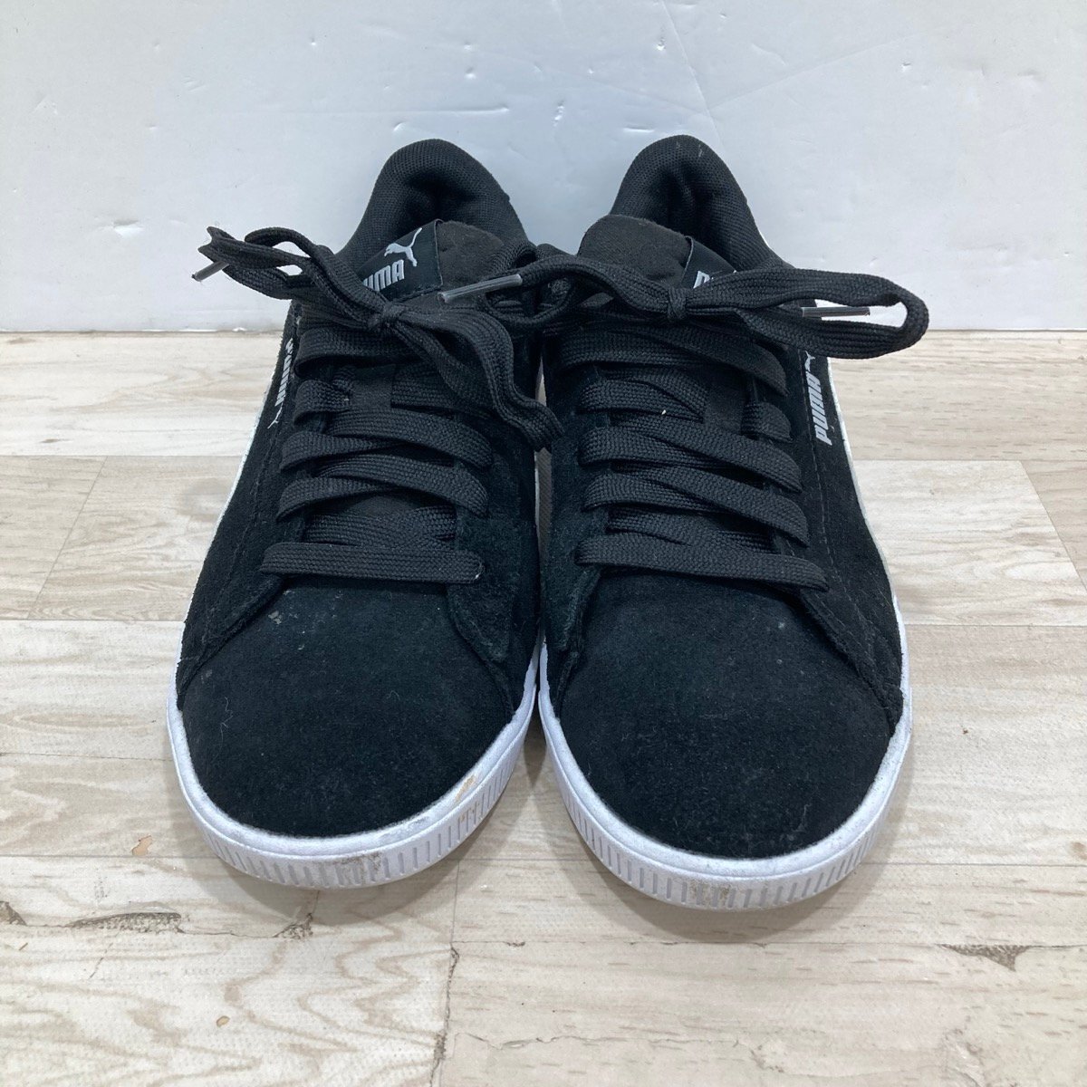 PUMA スニーカー ビッキーV3 383023 Size：23.5㎝ ブラック[D2203]