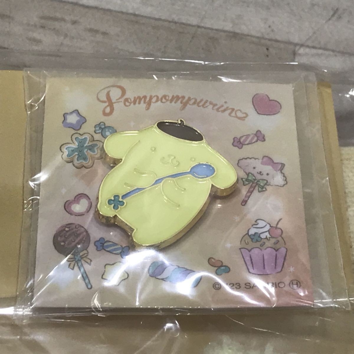 ①未使用 三井ガーデンホテル ポムポムプリンのスイーツパーティールーム グッズ 7點セット ぬいぐるみ?バッグ?タンブラーなど[C3514]