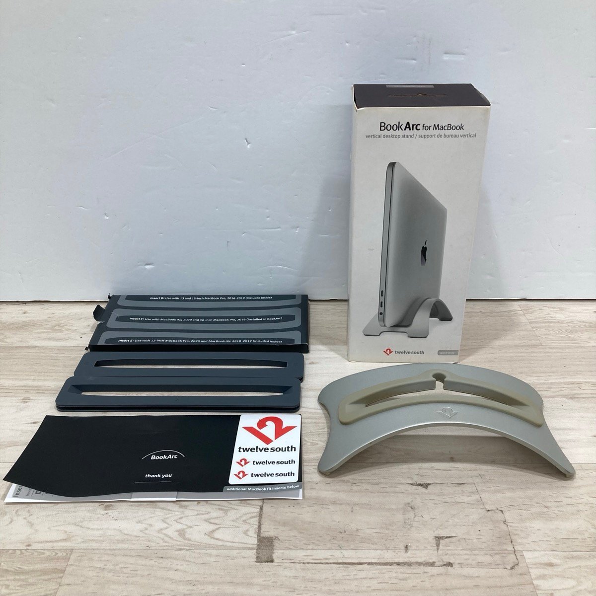 Twelve South BookArc for MacBook (Silver)　Macbook用スタンド[D2400]