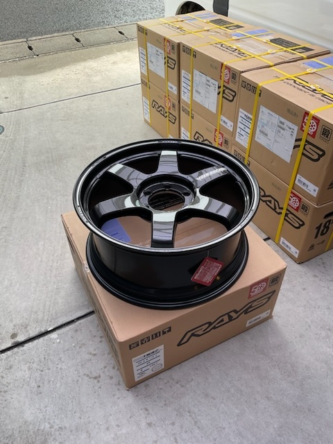 【納期要確認】TE37 Ultra LARGE P.C.D. SIZE:8.5J-20 +45(F0) PCD:139.7-6H Color:MM ランドクルーザー 4本セット_画像3