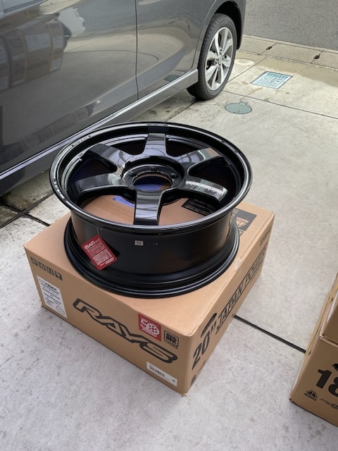 【納期要確認】TE37 Ultra LARGE P.C.D. SIZE:8.5J-20 +45(F0) PCD:139.7-6H Color:MM ランドクルーザー 4本セット_画像4