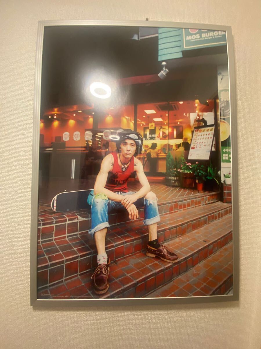 額付　wtaps ポスター　村上淳　ダブルタップ