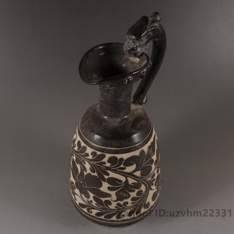 宋吉州窯手彫り絵画虎柄笠椀 景徳鎮 陶磁器 装飾品 現代工芸品 宋吉州窯手彫り絵画虎柄笠椀 景徳鎮 陶磁器 装飾品 現代工芸品