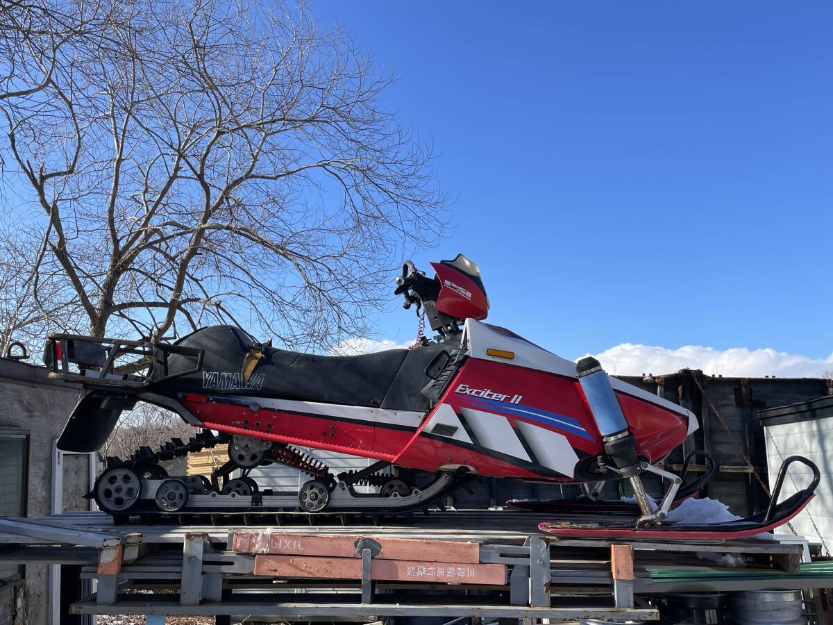 ヤマハ ExciterⅡ スノーモービル 北海道 エキサイター 1200cc ヤマハ ExciterⅡ スノーモービル 北海道 エキサイター 1200cc