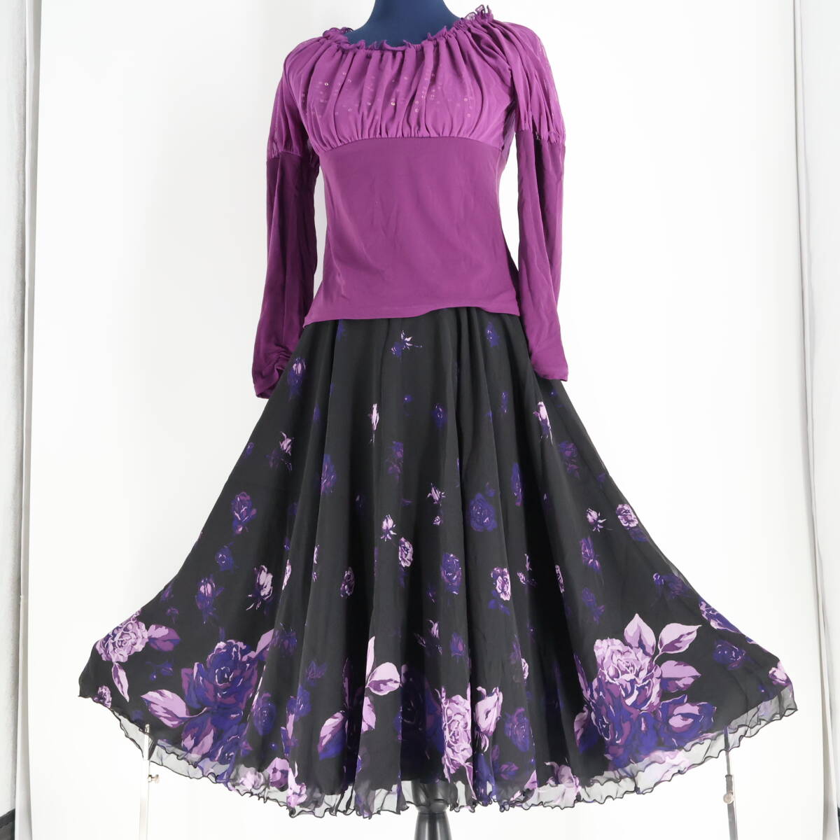 美品 日本製 社交ダンス衣装】ピンク CHACOTT スカート 美品 日本製 社交ダンス衣装】ピンク CHACOTT スカート