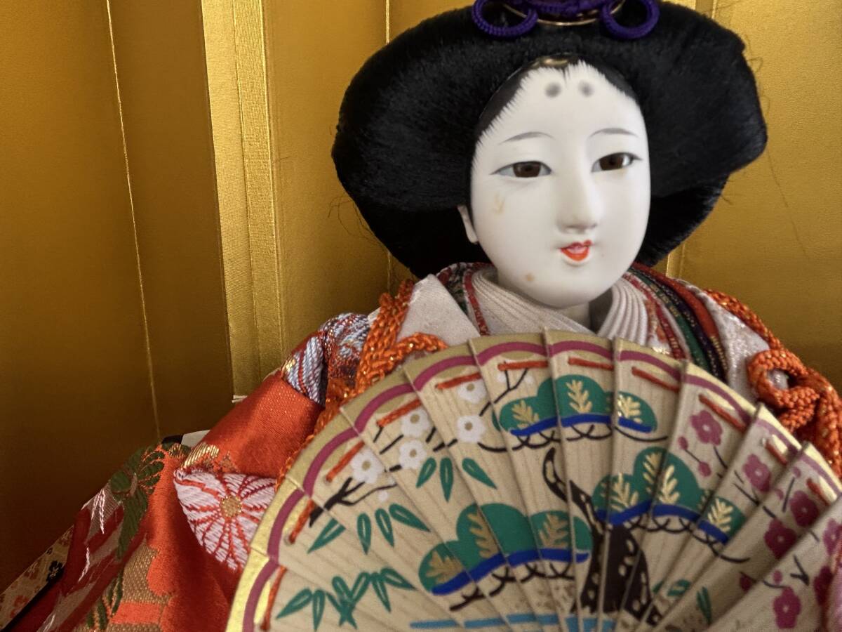七段飾り 雛人形 おひなさま 三人官女 五人囃子 右近 左近 七段飾り 雛人形 おひなさま 三人官女 五人囃子 右近 左近