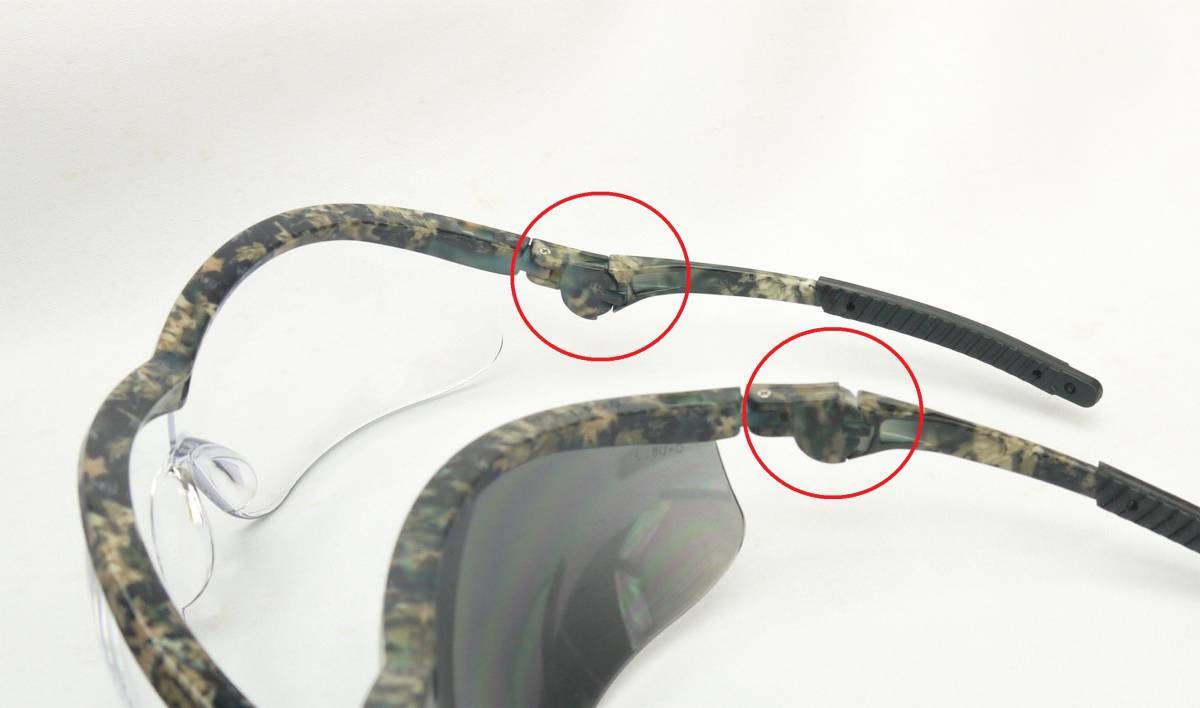 Crews Storm безопасность стакан Mossy Oak Frame and Clear Lens новый товар * быстрое решение 