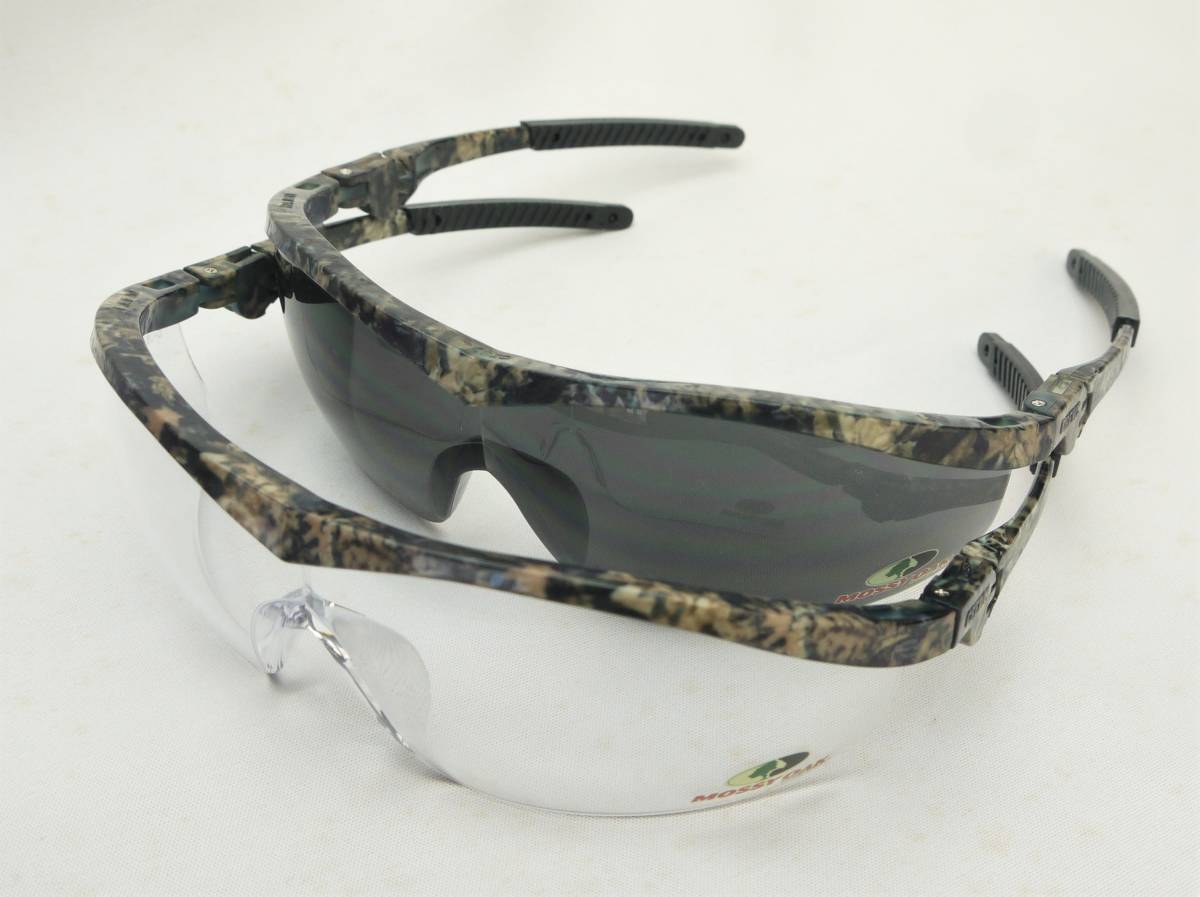 Crews Storm безопасность стакан Mossy Oak Frame and Clear Lens новый товар * быстрое решение 