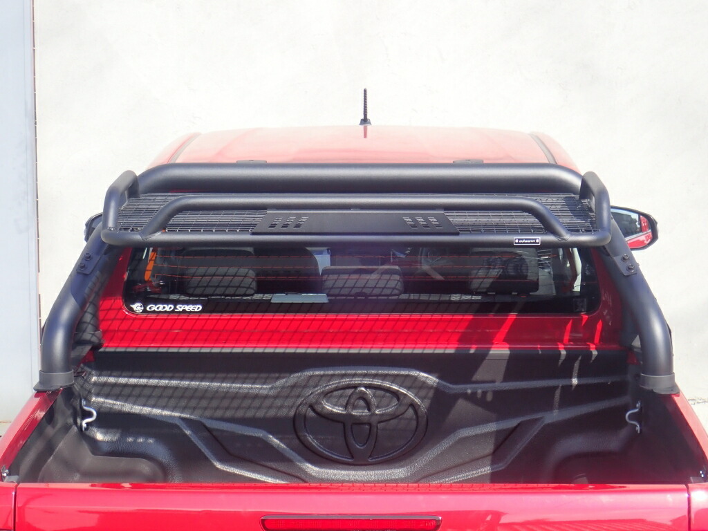 [GI★GEAR] ラック付きロールバー/スポーツバー 組立式 カーゴ付き HILUX ハイラックス GUN125[前期 后期 X Z GR カスタム パーツ]