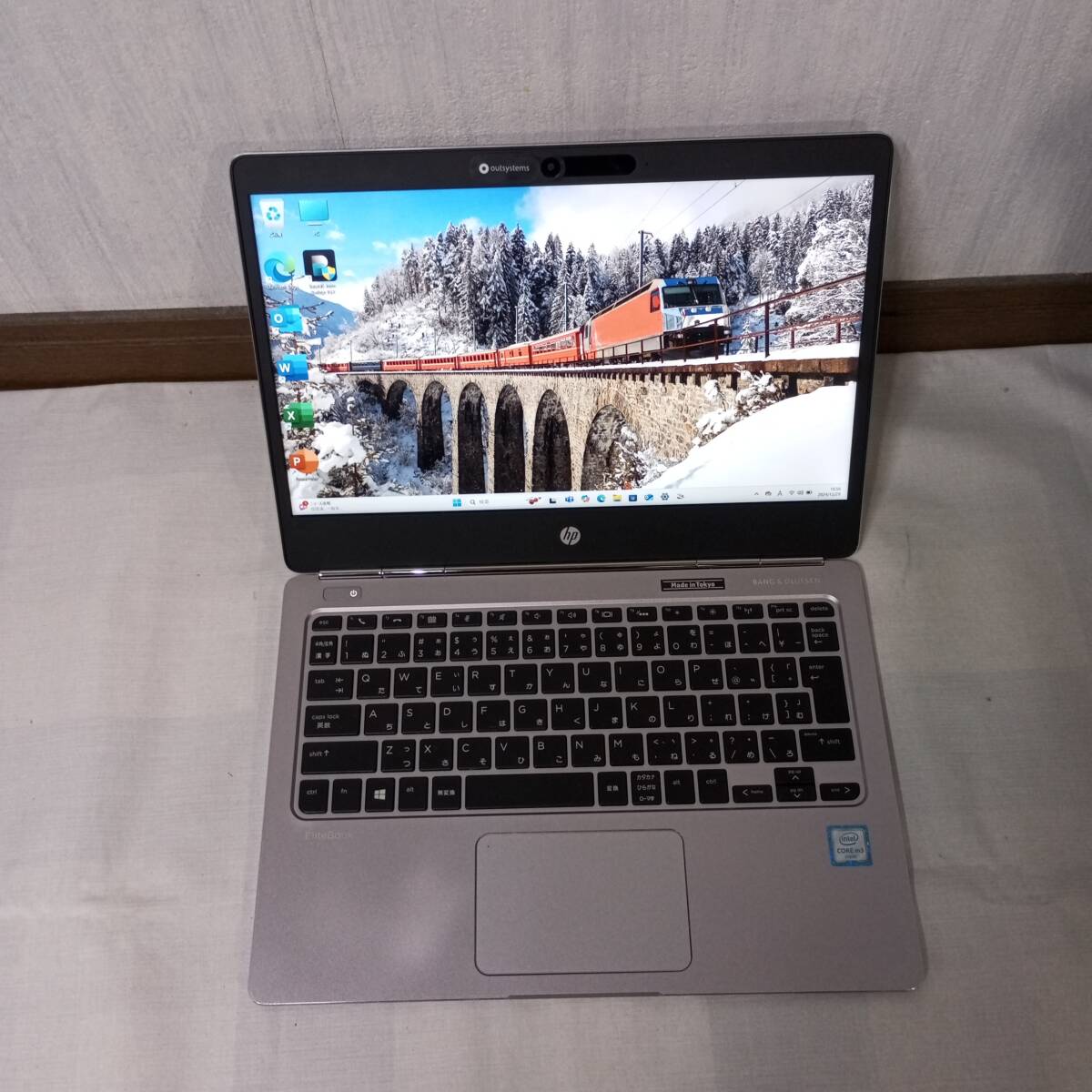 HP Elitebook Folio G1 m3-6Y30 メモリ8G SSD128GB Office2021付き④ HP Elitebook Folio G1 m3-6Y30 メモリ8G SSD128GB Office2021付き④