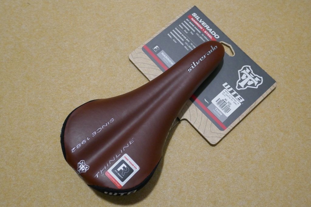 WTB サドル Silverrado race saddle ブルーラグ限定カラー ブラウン