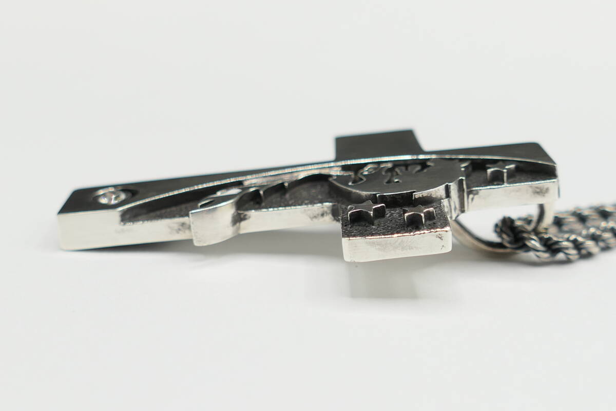 美品　ウルフマンブラザーズ　ムーンシャドー　クロス　ネックレス　ペンダント_画像8