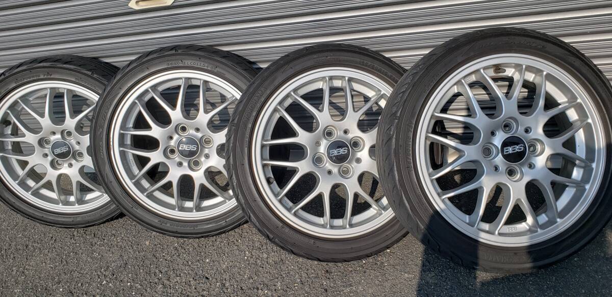 ★送料込 4本★コペン L880K 純正 ホイール (シルバー) 15×4.5J 4穴 PCD100 +45 ダイハツ アルミ 4325 コペン L880K 純正 BBS シルバー アルミホイール×1本 15インチ コペン