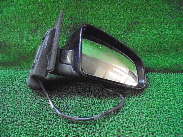 9EX1549 DB4)) アウディ A3 ABA-8PBYT 2007年 1.8TFSI 純正 電格サイドドアミラー右　　カプラー9ピン