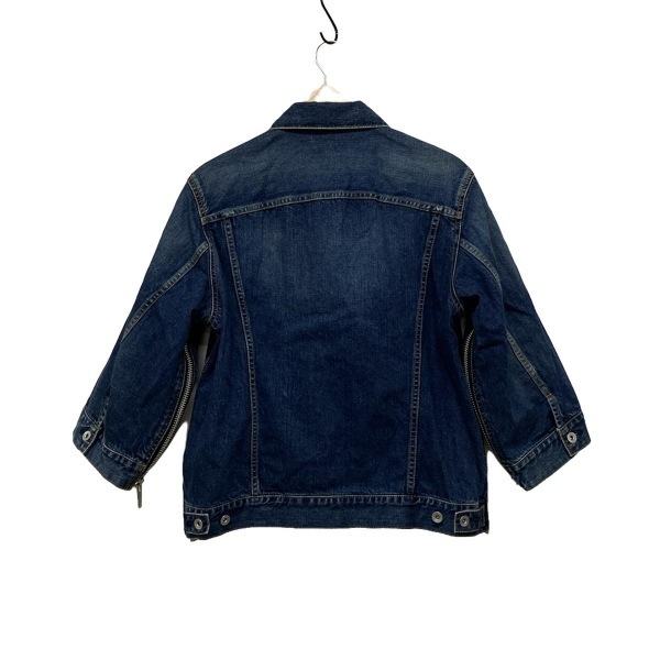 sacai サカイジップデザイン フレアデニムジャケット Gジャン Yahoo!オークション - サカイ Sacai Gジャン/デニムジャケット