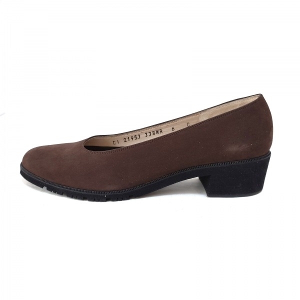 フェラガモ/サルバトーレフェラガモ FERRAGAMO/SalvatoreFerragamo パンプス 6 C - ダークブラウン レディース 靴