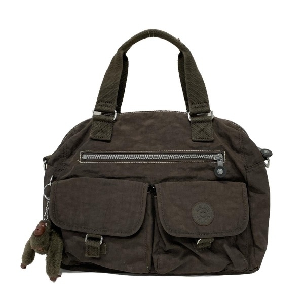 キプリング Kipling ハンドバッグ - ダークブラウン バッグ