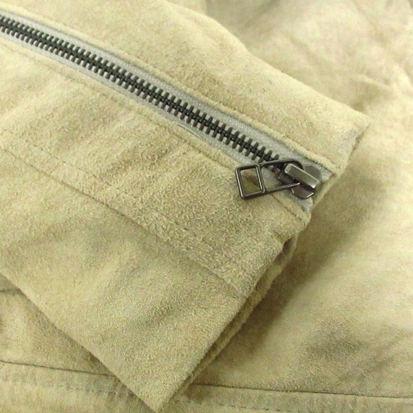 スナイデル snidel ライダースジャケット サイズ0 XS - ベージュ レディース 長袖/フェイクムートン/ジップアップ/秋/冬 ジャケット_画像7