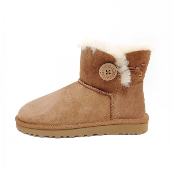 アグ UGG ショートブーツ 24 3352 - ムートン ベージュ レディース 靴