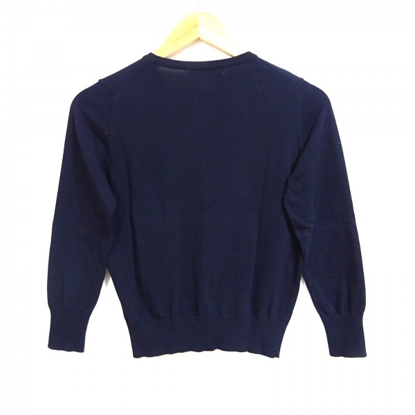 エムプルミエ M-PREMIER カーディガン サイズ36 S - ダークネイビー レディース 長(zhǎng)袖 トップス