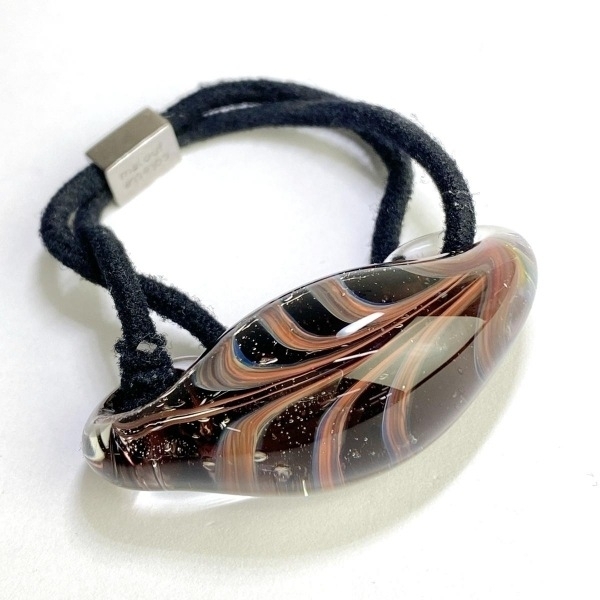 colette malouf コレットマルーフ グラスポニー　フラワー ブルー 中古コレットマルーフ colette malouf グラス ポニー ヘアゴム ヘア