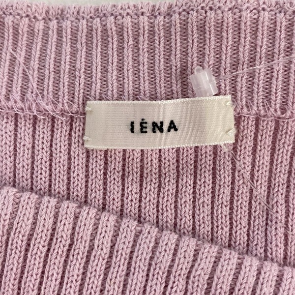 イエナ IENA 長(zhǎng)袖セーター/ニット - ライトピンク レディース クルーネック トップス